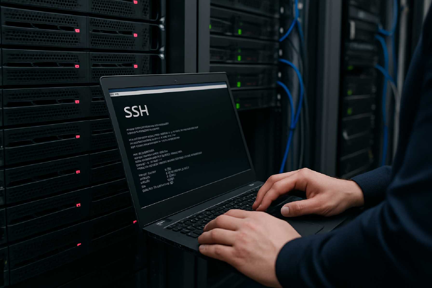 אחסון אתרים עם SSH