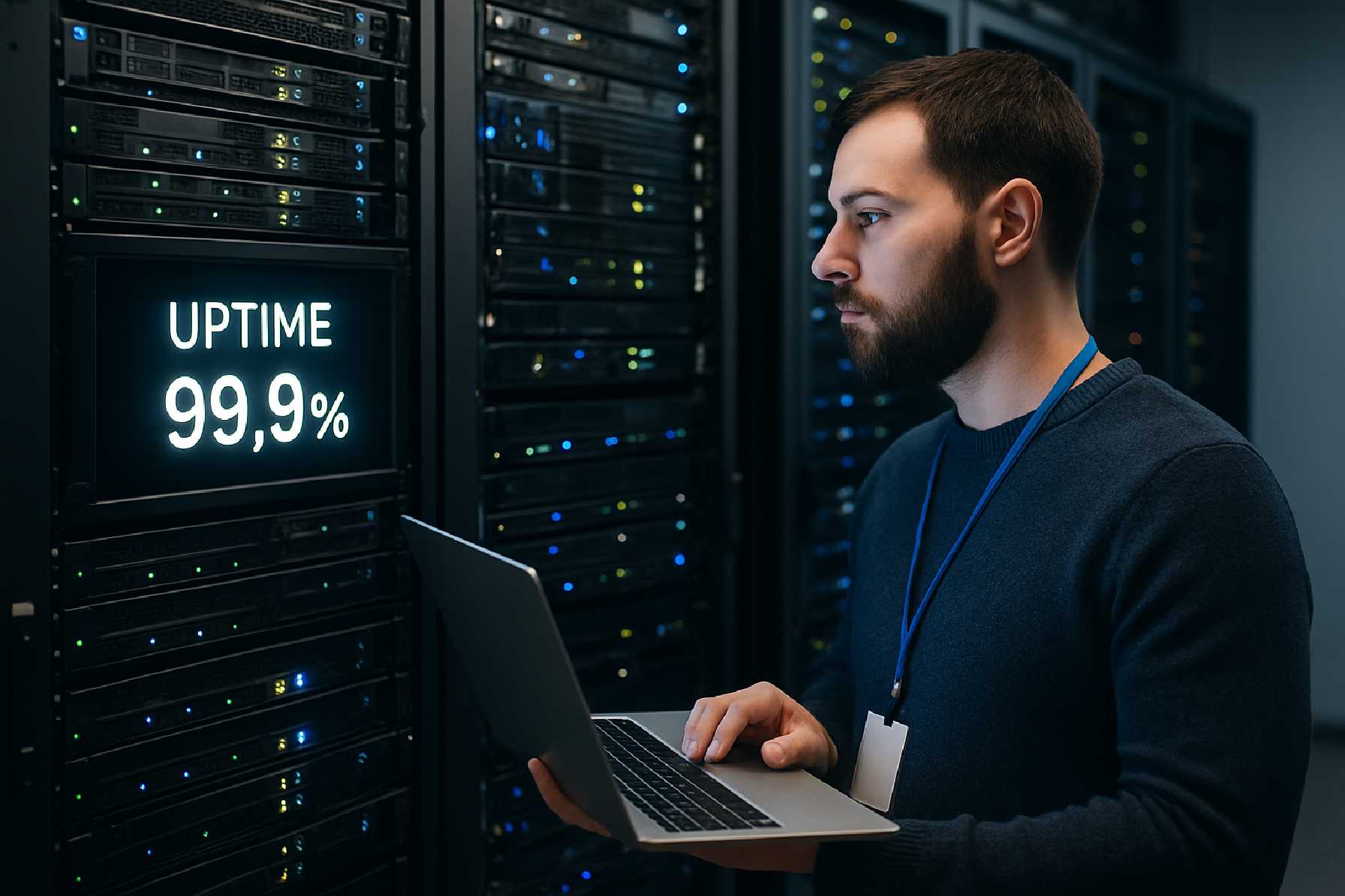 מה זה Uptime באחסון אתרים